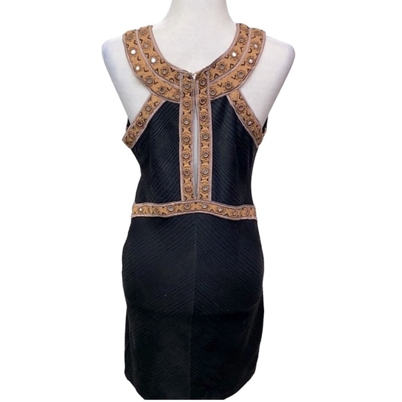 Free People Mirrored Bibbed Neck Dress - Picture 5 of 7